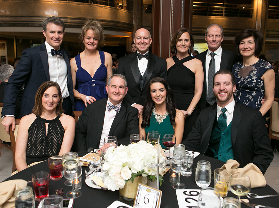 Members of Connecticut Wealth Management at the Bridge Family Center 2018 Children's Charity Ball