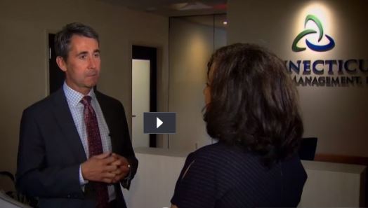 Denis M. Horrigan of Connecticut Wealth Management being interviewed on NBC Connecticut